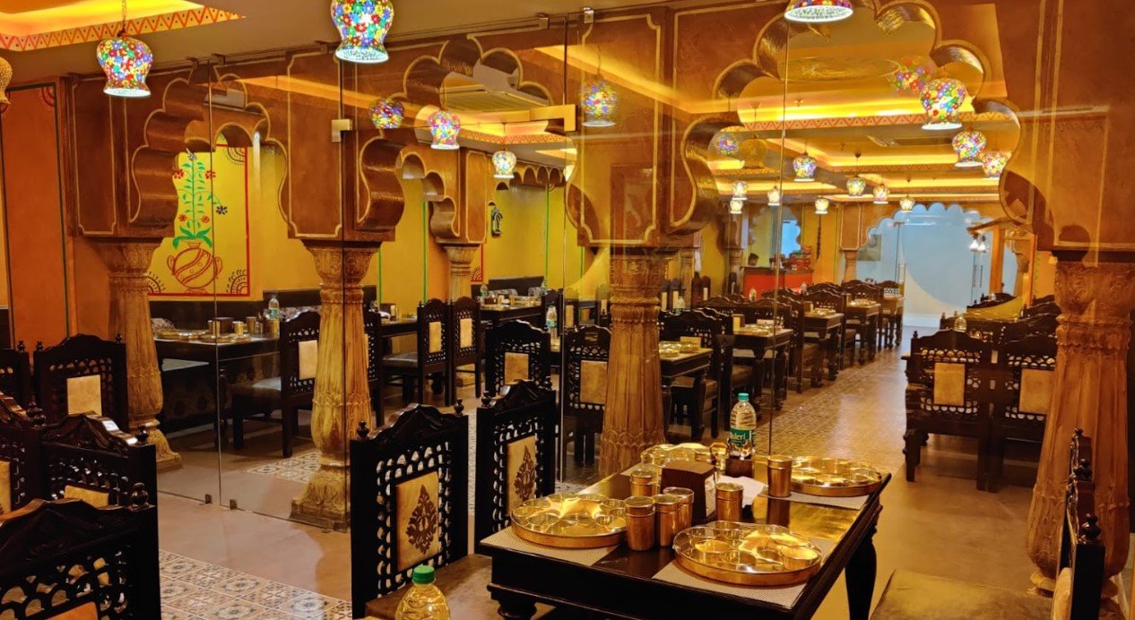 Ghoomar Traditional Thali